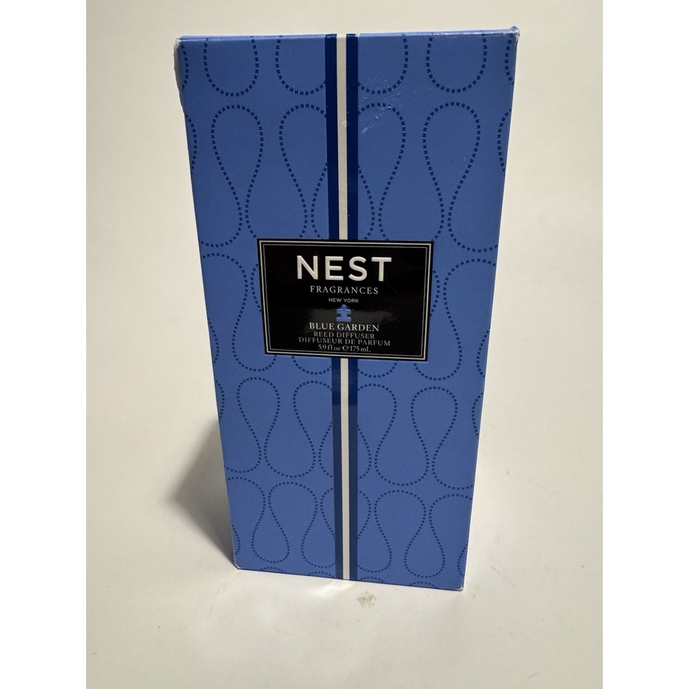 NEST Fragrances ~ Reed Diffuser ~ 5.9 oz 175 mL~ Blue Garden Discontinued New